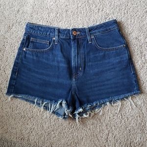 Distressed Jean Shorts